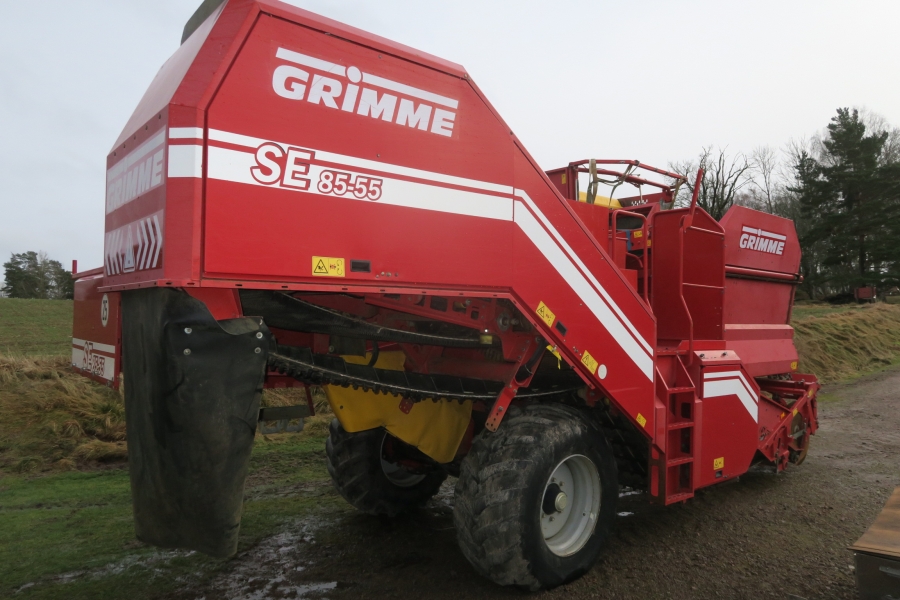 4740 Grimme SE 85-55 potato harvester