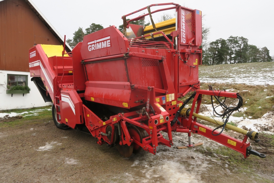 4740 Grimme SE 85-55 potato harvester