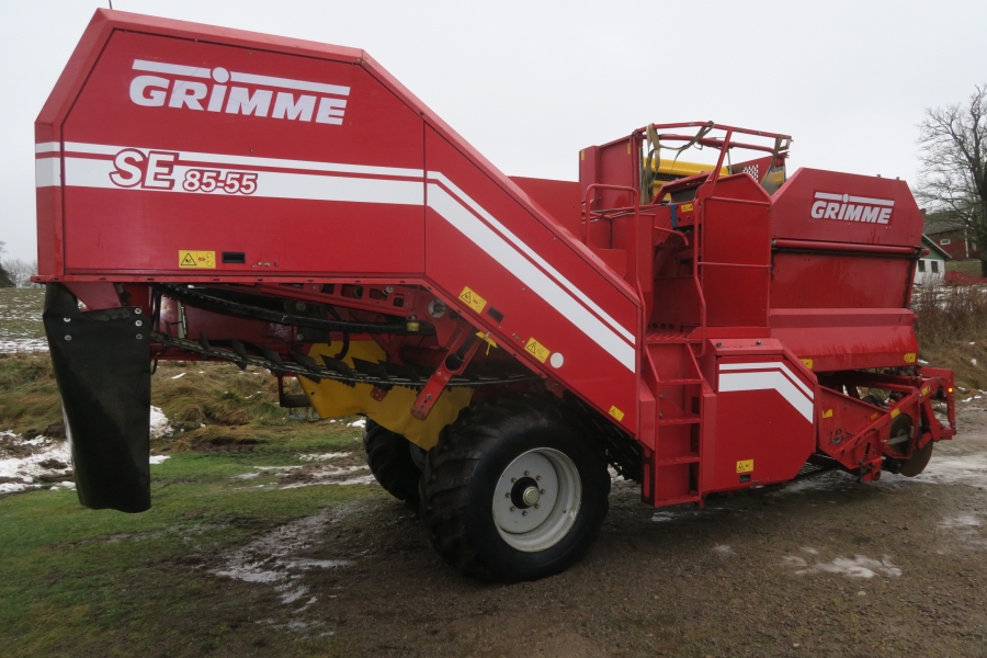 4740 Grimme SE 85-55 potato harvester