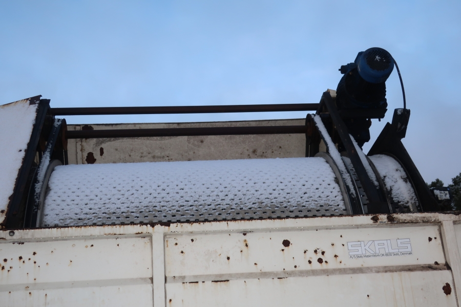 4746 SKALS potato washer 4 m drum