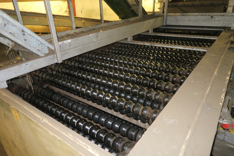 4749 WYMA rollergrader / lift roller sizer for potato / onion