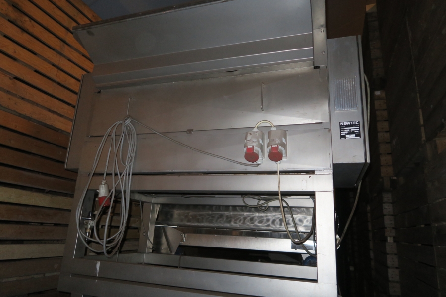 4768 Newtec 3009 weigher with bagging line for carrots