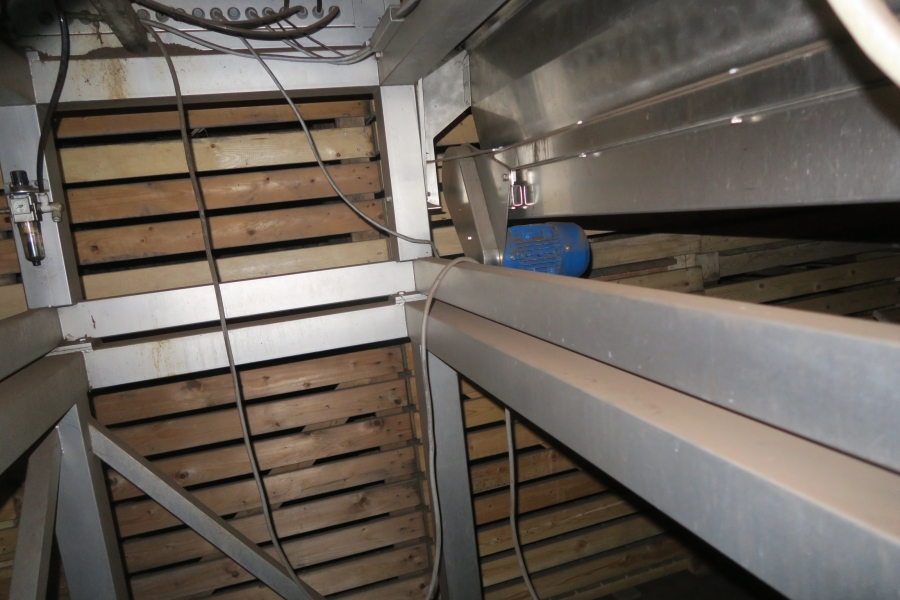 4768 Newtec 3009 weigher with bagging line for carrots