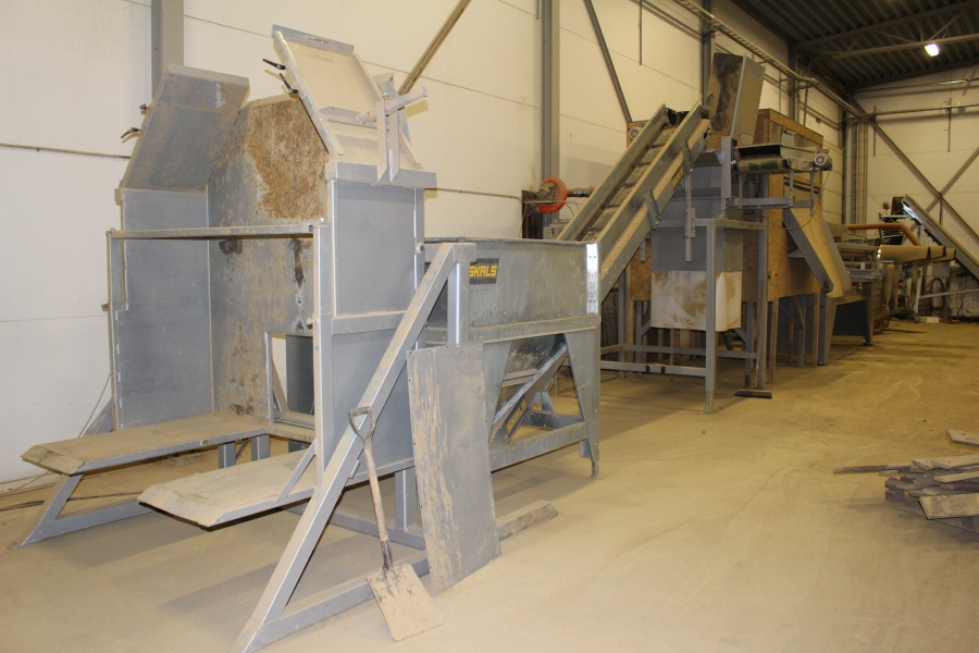 4773 SKALS complete sorting grading line
