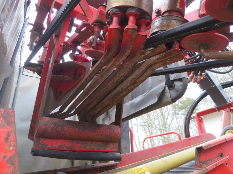4774 Dewulf GBC carrot harvester 1 row with 3 ton bunker