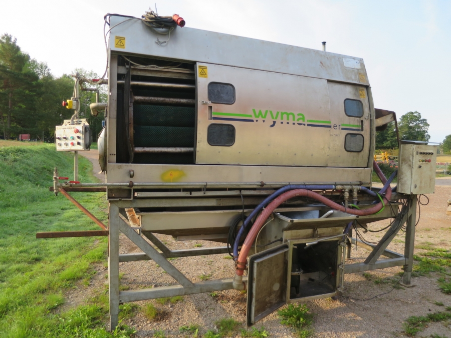 4803 WYMA polisher for carrots