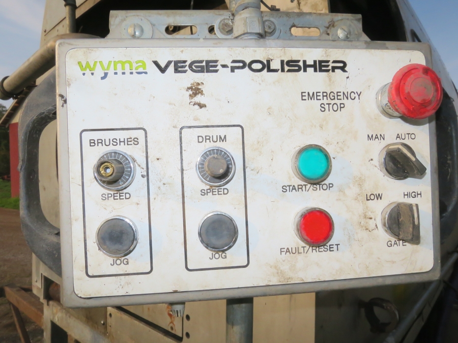 4803 WYMA polisher for carrots