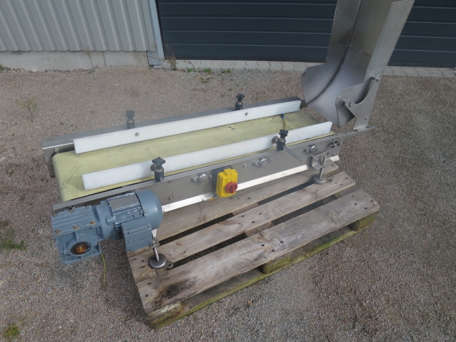 4889 Conveyor belt 1300x300 mm STAINLESS STEEL