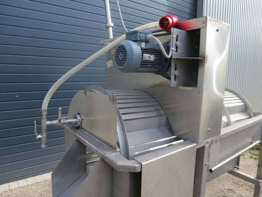 4889 Limas potato washer 1500x600 mm STAINLESS STEEL