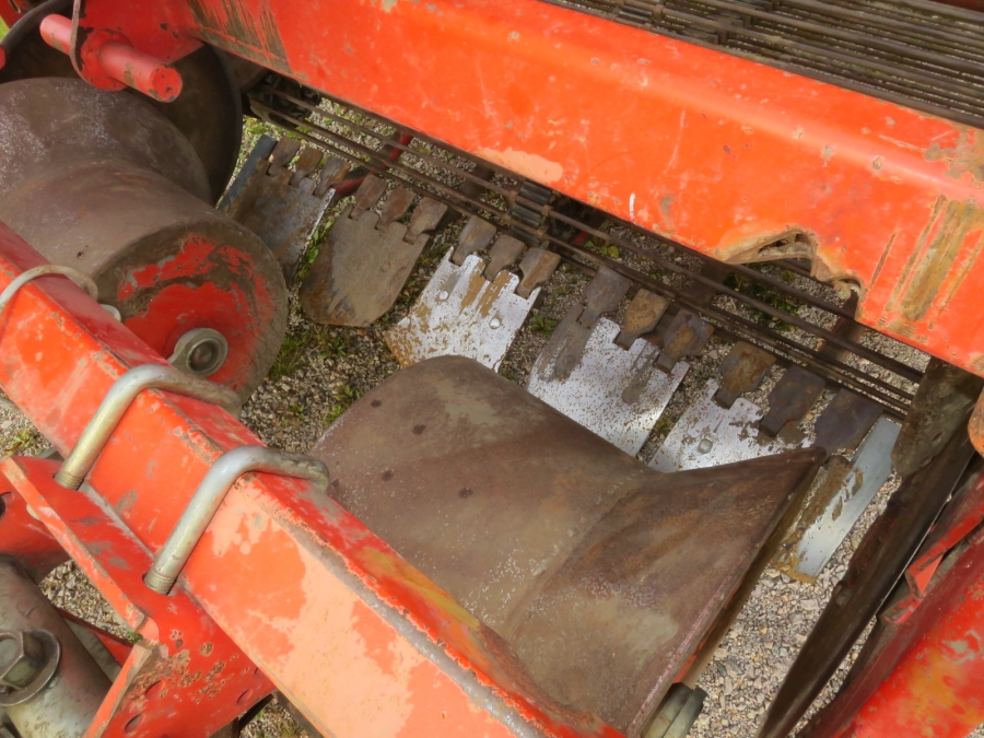 4894 Grimme GZ1700 potato harvester 2 row elevator