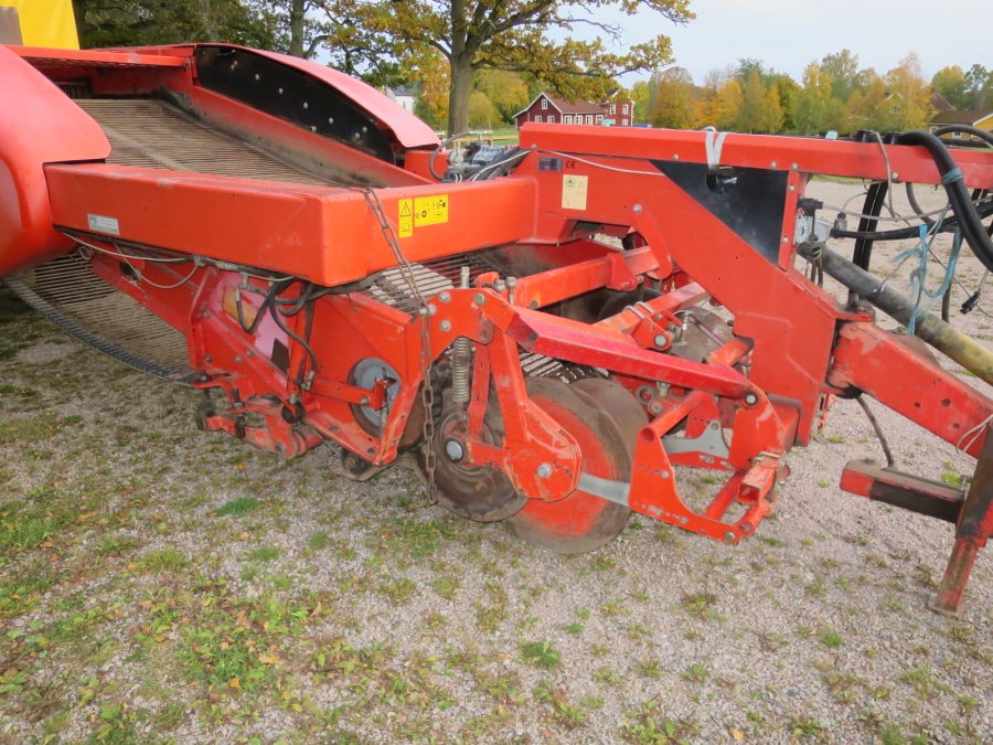 4894 Grimme GZ1700 potato harvester 2 row elevator
