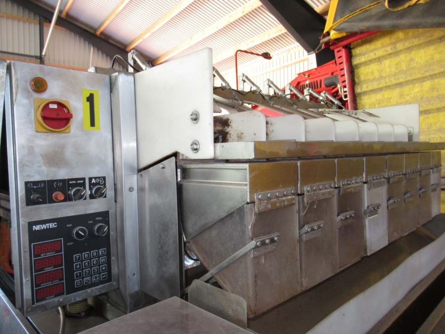 4984 Newtec 2008 weigher with G45 bagger