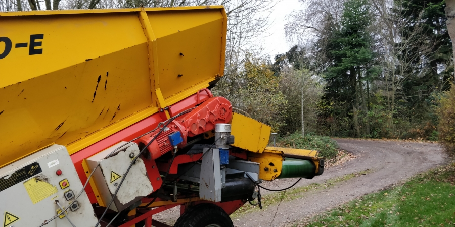 5042 Climax receiving hopper 840-E for potato