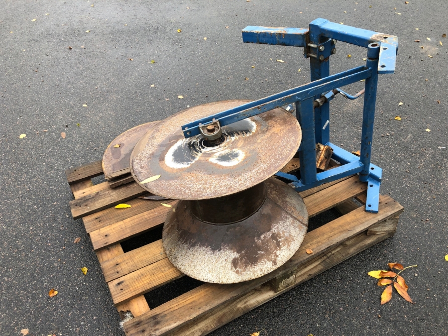 5098 Asa-Lift KT-80 potato harvester mounted
