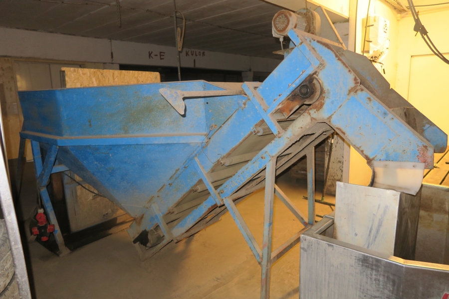 5158 PPM carborundum peeler 3 m / complete peeling line