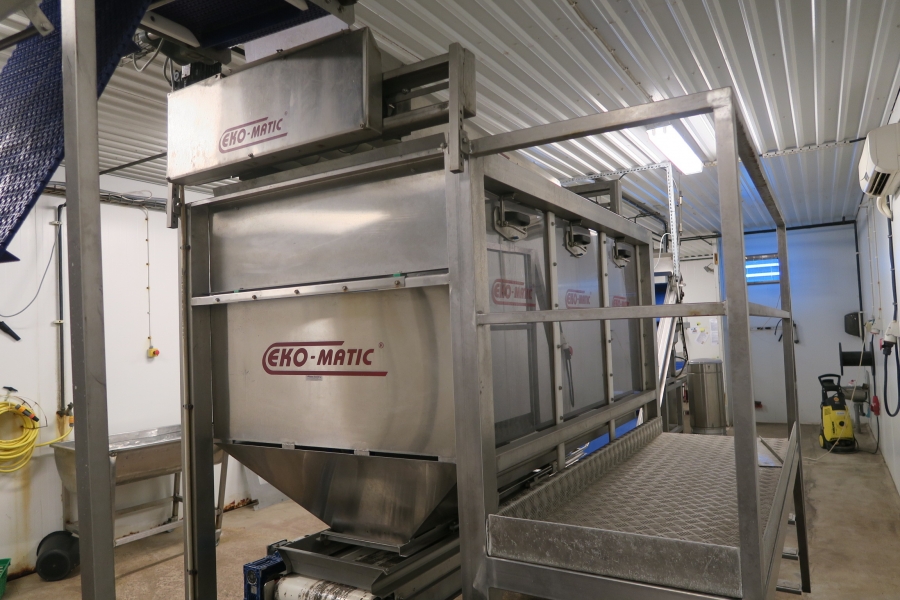 5158 PPM carborundum peeler 3 m / complete peeling line