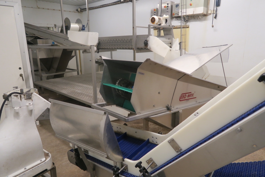 5158 PPM carborundum peeler 3 m / complete peeling line