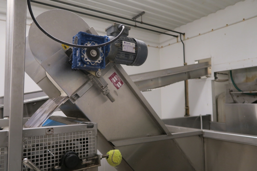 5158 PPM carborundum peeler 3 m / complete peeling line