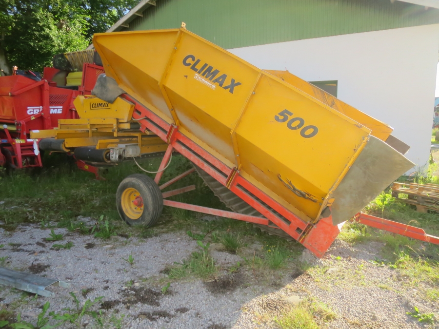 5232 Climax 500 receiving hopper