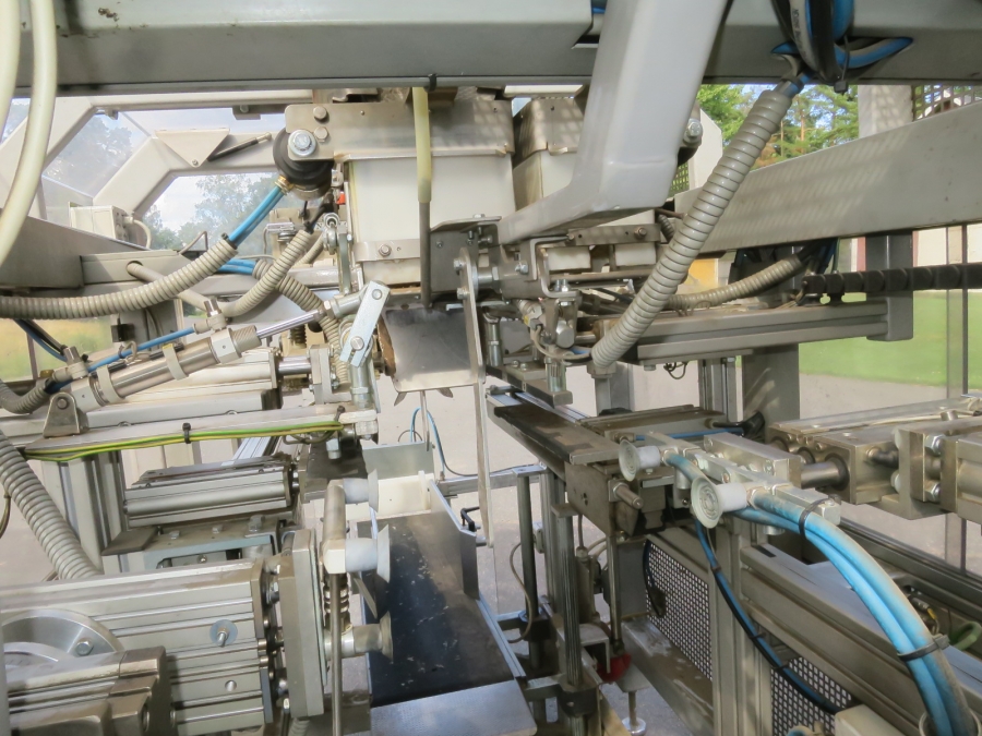 5247 EMVE BE6000 Papiertütemaschine mit Newtec Waage