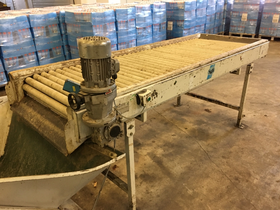 5248 Sorma S&B net clipping line with weigher