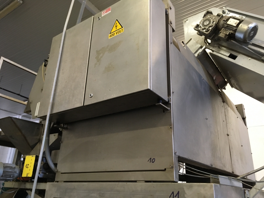 5248 Sorma S&B net clipping line with weigher