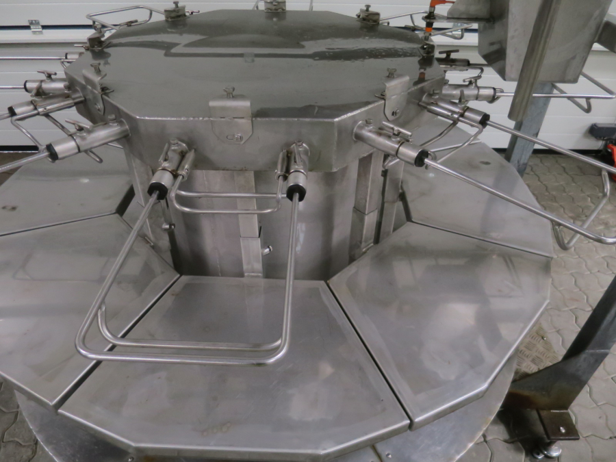 5275 RMT rotating carousel automatic weigher with 8 station