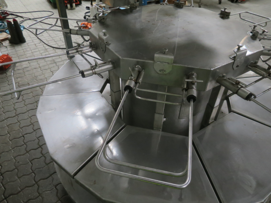 5275 RMT rotating carousel automatic weigher with 8 station