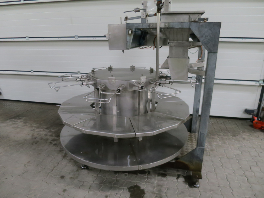5275 RMT rotating carousel automatic weigher with 8 station