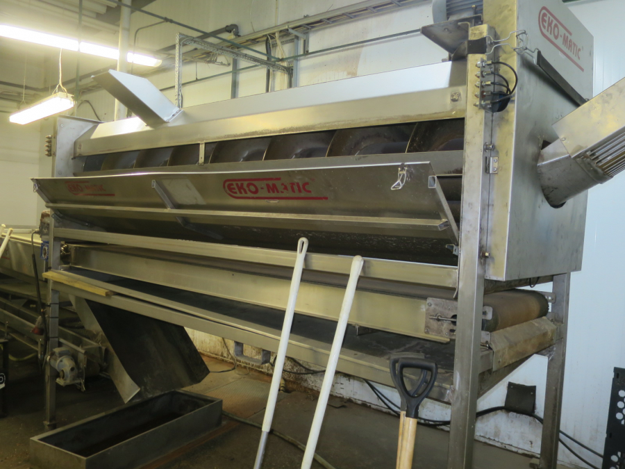 5288 Ekomatic potato peeling line