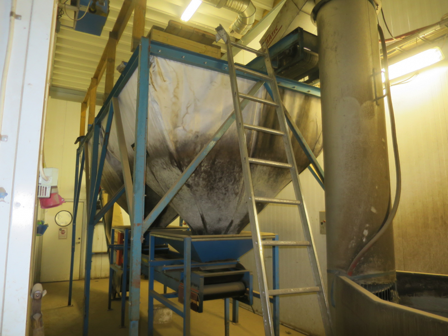 5288 Ekomatic potato peeling line