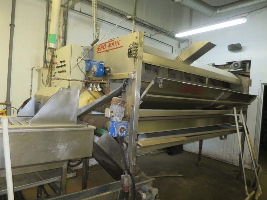 5288 Ekomatic potato peeling line