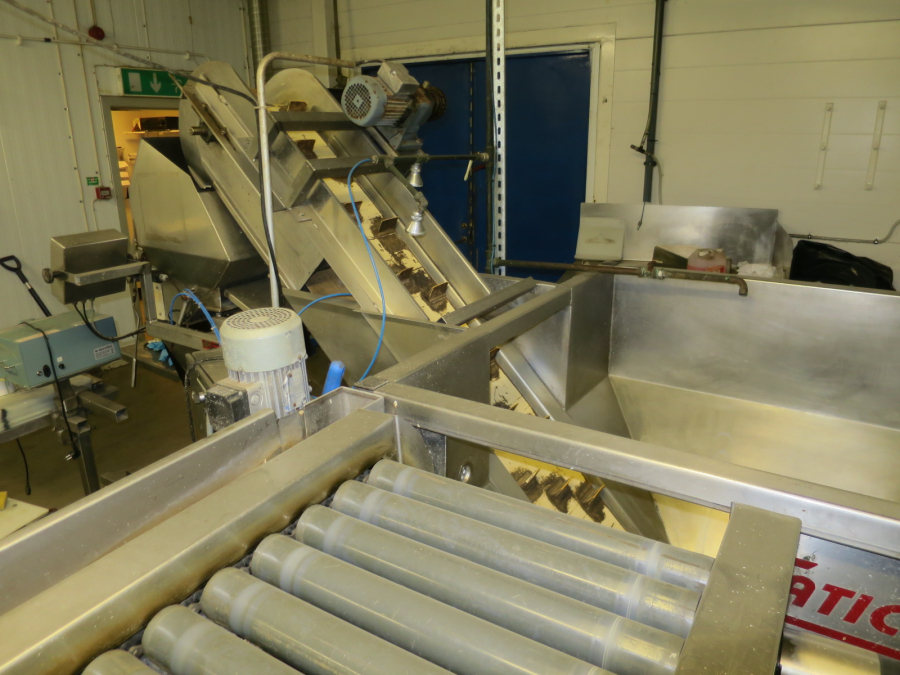 5288 Ekomatic potato peeling line