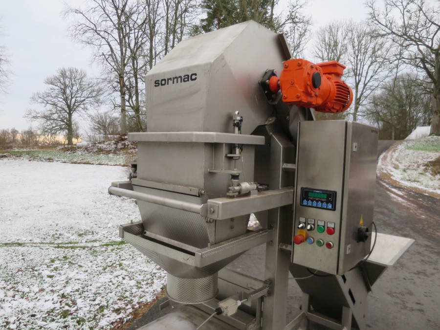 5306 Sormac AFW-40 Wiegemaschine Edelstahl