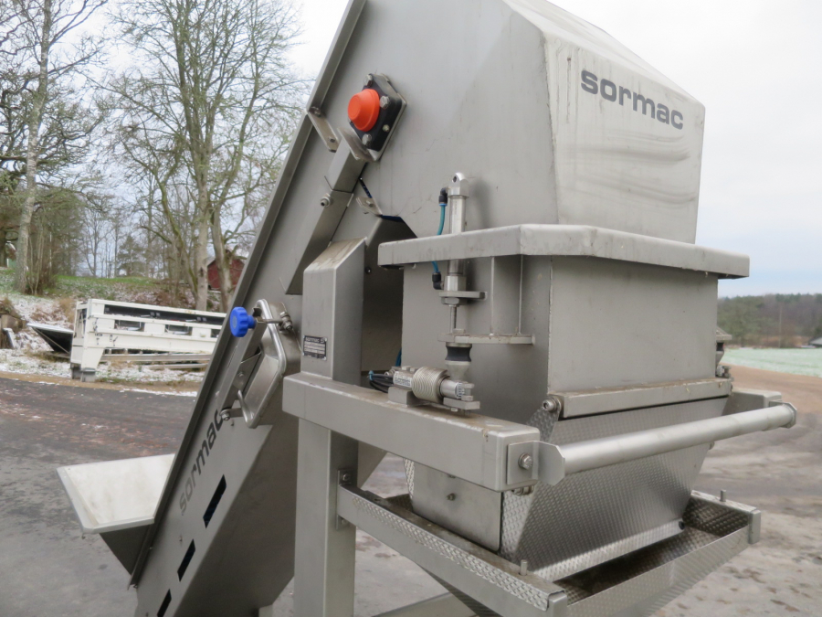 5306 Sormac AFW-40 Wiegemaschine Edelstahl