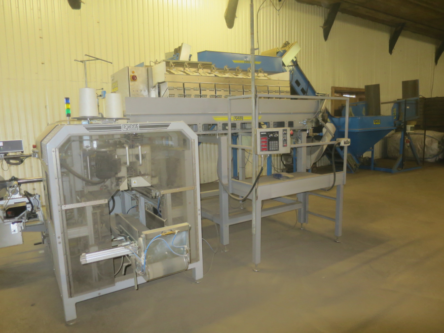 5324 EMVE BE6000 paper bagger with Newtec 2009XBG weigher