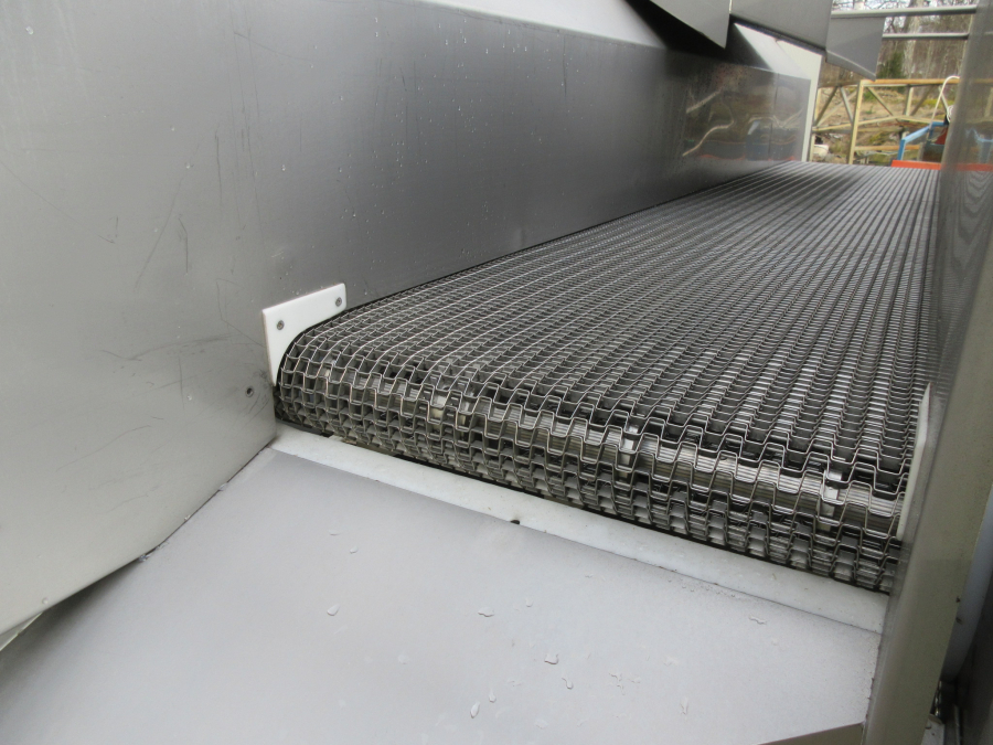 5421 Heat and control conveyor belt 2800x600 mm STAINLESS STEEL