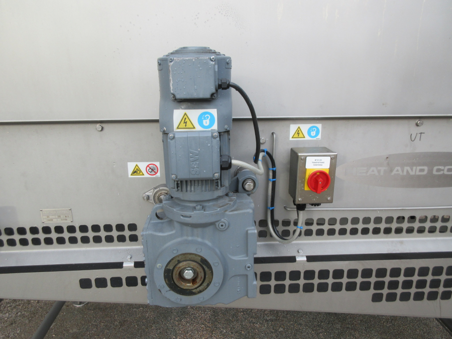 5421 Heat and control conveyor belt 2800x600 mm STAINLESS STEEL