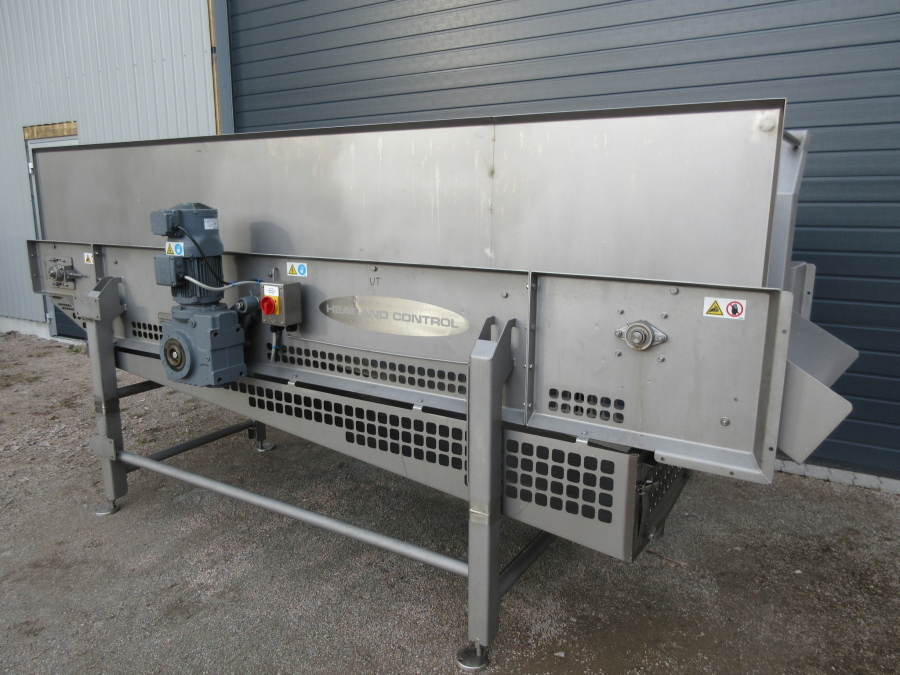 5421 Heat and control conveyor belt 2800x600 mm STAINLESS STEEL