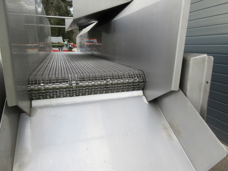 5421 Heat and control conveyor belt 2800x600 mm STAINLESS STEEL