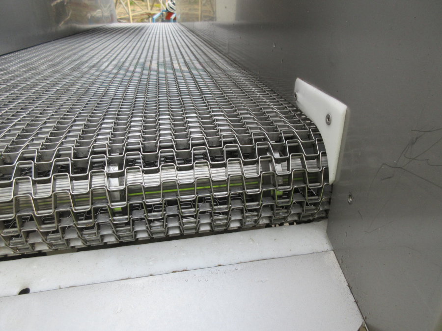 5421 Heat and control conveyor belt 2800x600 mm STAINLESS STEEL