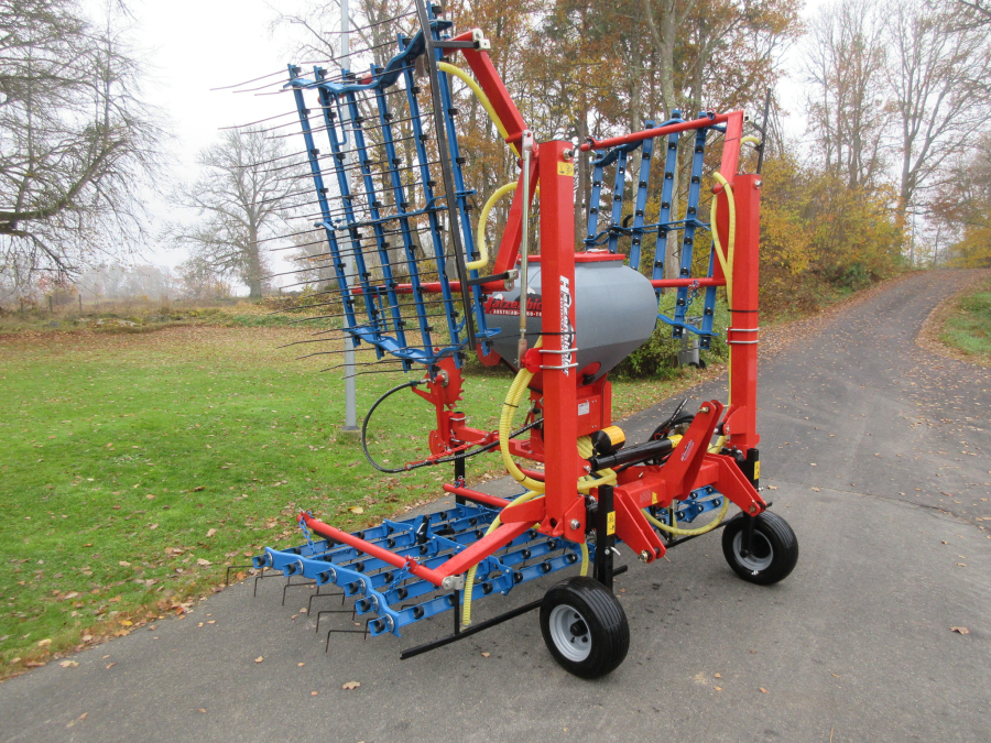5508 Hatzenbichler weed cultivator 6 m with Air 8 seeder