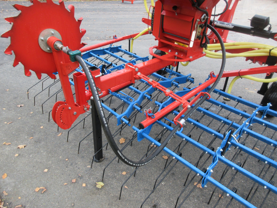 5508 Hatzenbichler weed cultivator 6 m with Air 8 seeder