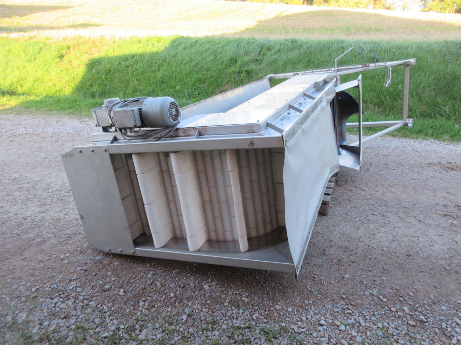 5517 EKKO elevator vertical 3600x600 mm STAINLESS STEEL