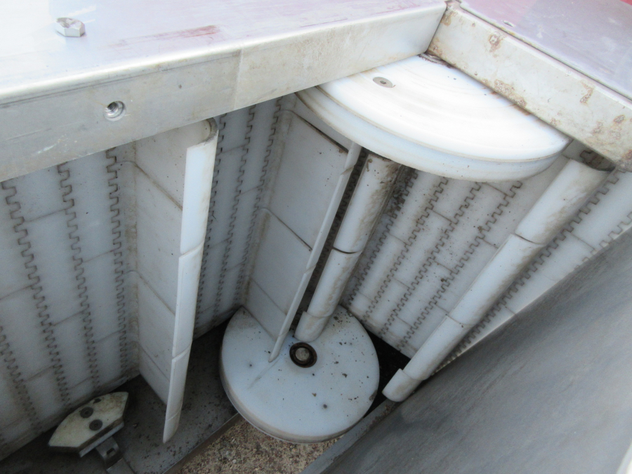 5517 EKKO elevator vertical 3600x600 mm STAINLESS STEEL