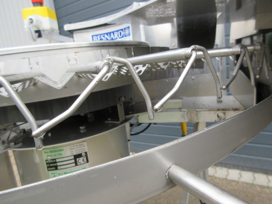 5525 Besnard asparagus washer / grader