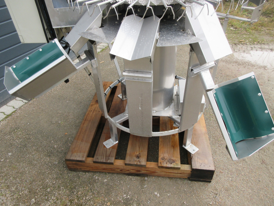 5525 Besnard asparagus washer / grader