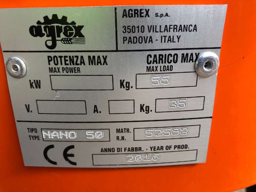 5563 Agrex Nano fertilizer spreader manual