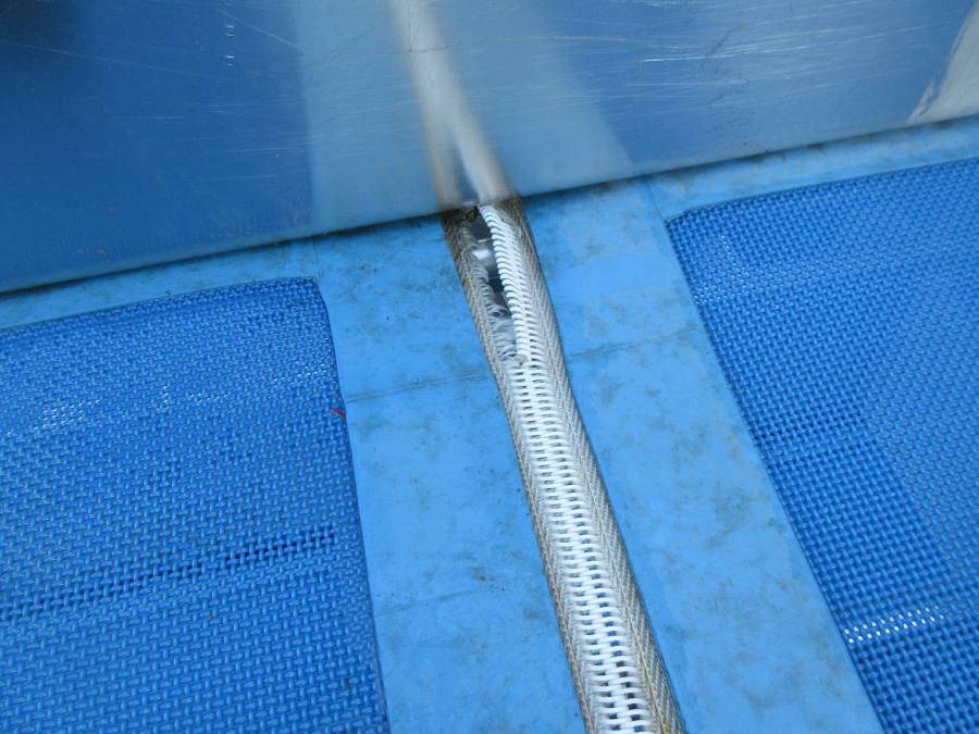 5566 Turatti elevator 3600x650 mm Edelstahl
