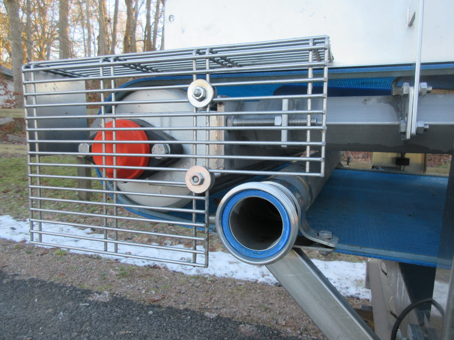 5567 Turatti transportband 1600x1000 mm rostfritt utförade